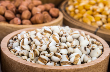 Close up millet rice