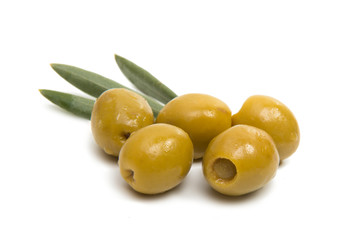 Olives isolated