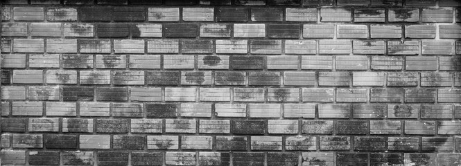 Black and white of old wall