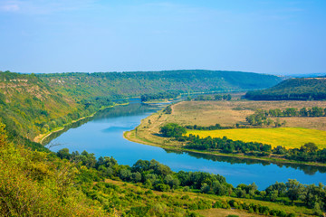 Photo of grand river canyon aerial view