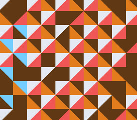Modern Geometric Pattern - clip-art vector illustration