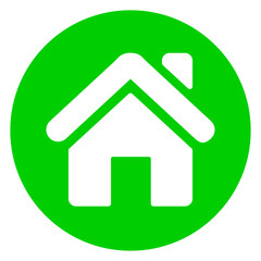 home green circle icon