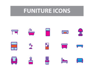 Funiture Vector Icons