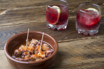 Vermouth with tapas