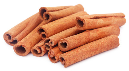 Bunch of some fresh aromatic cinnamon
