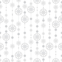 Pattern seamless snowflake