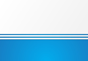 Abstract background blue with white lines horizontal copy space for print, ad, magazine, poster, brochure, leaflet, flyer, Vector