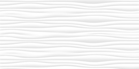 Fototapeta na wymiar Line White texture. Gray abstract pattern seamless. Wave wavy nature geometric modern. On white background. Vector illustration