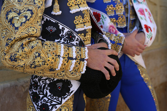 Torero en la plaza