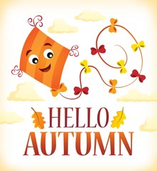 Hello autumn theme image 2