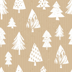 Craft Paper Christmas Pattern