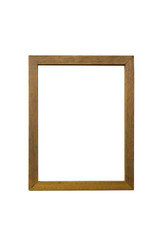picture frame Isolated over white background.