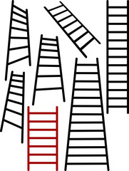 Ladder Icon Set