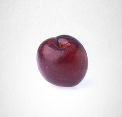 Plum or Sweet Ripe Plum fruit on a background.