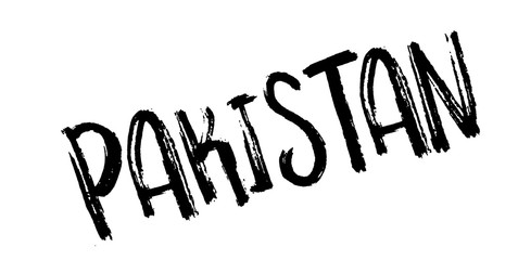 Pakistan rubber stamp. Grunge design with dust scratches. Effects can be easily removed for a clean, crisp look. Color is easily changed.