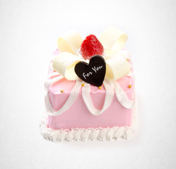 cake or birthday cake on a background.