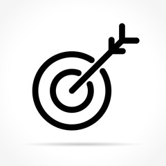 target icon on white background