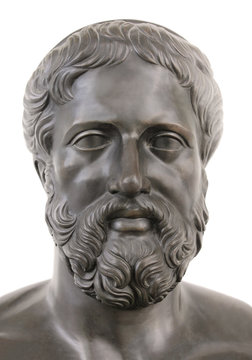 Sophocles Bronze Statue