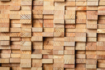 horizontal wood background from wooden slats