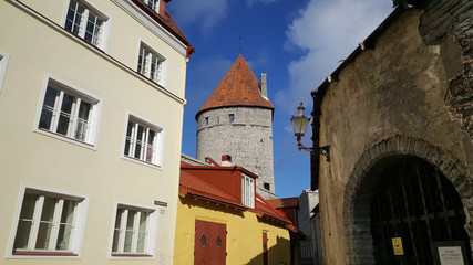 Fototapeta na wymiar Eppingi Tower in Tallinn