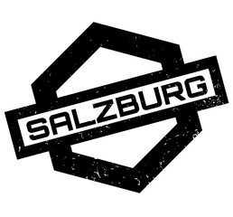 Obraz premium Salzburg rubber stamp. Grunge design with dust scratches. Effects can be easily removed for a clean, crisp look. Color is easily changed.