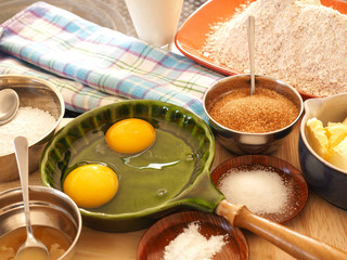 Organic baking ingredients