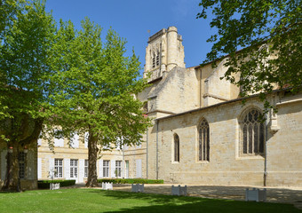 Lectoure, ancien évêché et clocher de la cathédrale, Occitanie, Gers, France