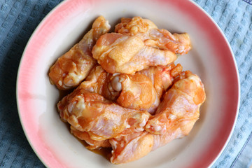 Fresh Chicken drumsticks.