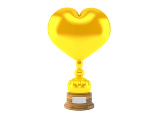 Heart trophy