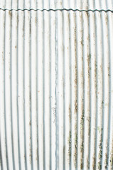 old ribbed metal texture 