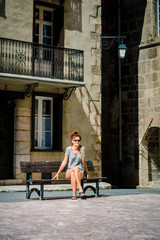 Dans les rues de Villefranche de Conflent