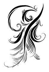 Calligraphy delicate pen