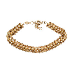 Graceful golden bracelet