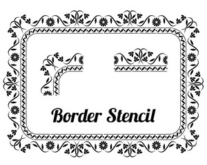 Border stencil