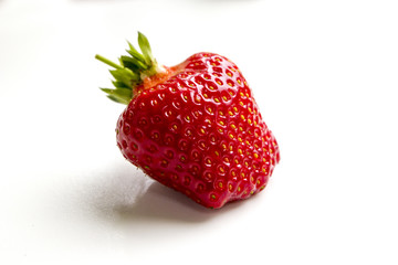 Strawberry isolated on white background. Clipping Path