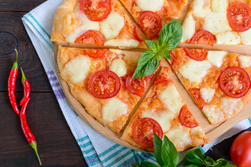 Classical Italian pizza 