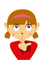 young woman thinking