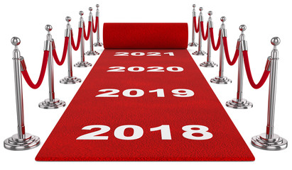 roter Teppich Jahreszahl