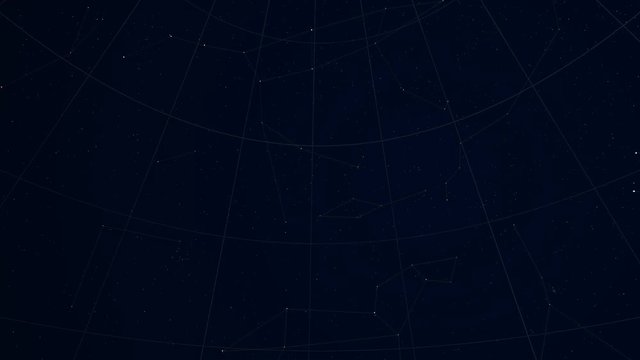 Constellation of Bootes. Tycho Catalogue