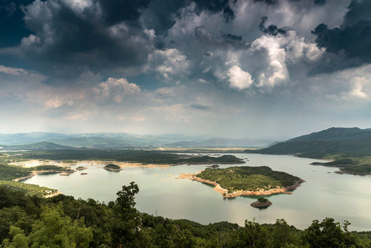 Lake Scutari, Rijeka Crnojevica, Montenegro,