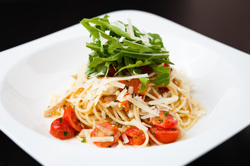 Classical chicken pasta