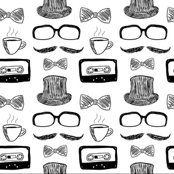 Hipster vector