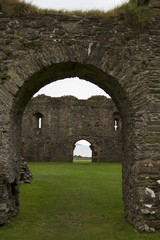 Fototapeta na wymiar Skipness Castle - Kintyre - Schottland