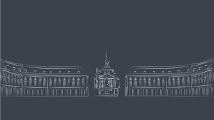 Place de la Bourse Bordeaux © Marine