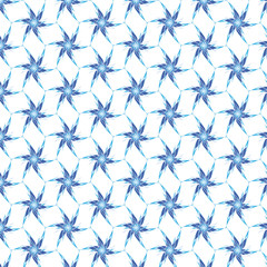 Blue flowers pattern useful for gift wrapping sheets