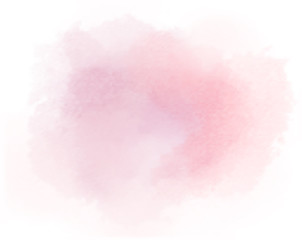 salmon watercolor splotch painted pink background vector