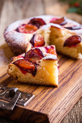 Summer fruit pie