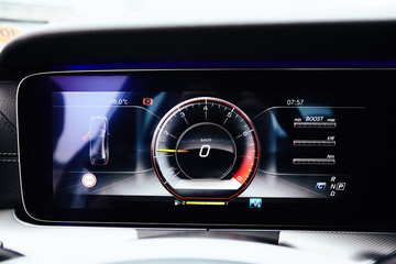 Luxury car dashboard