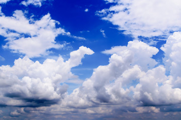 Naklejka premium blue sky with cloud