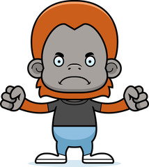Cartoon Angry Orangutan